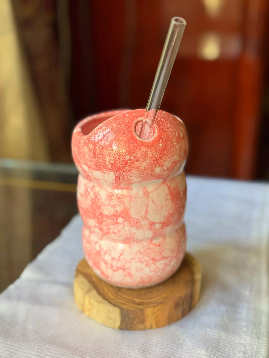 Bubbles Pink cup 2