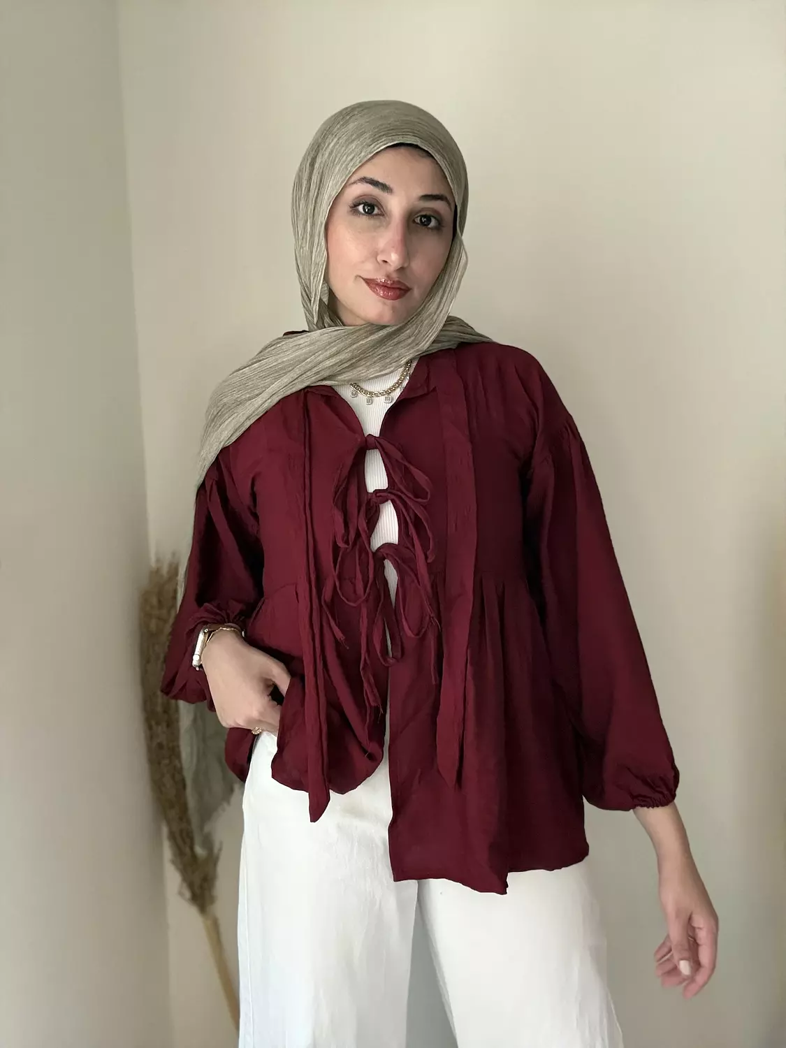 New Linen blouse  2