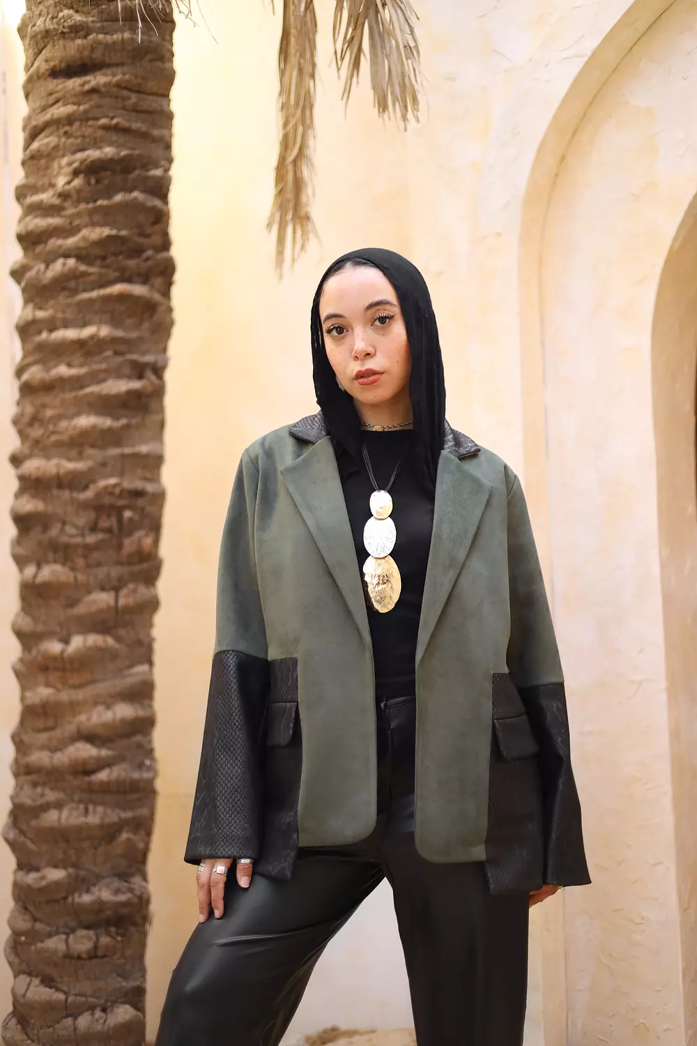 Seude leather jacket 2