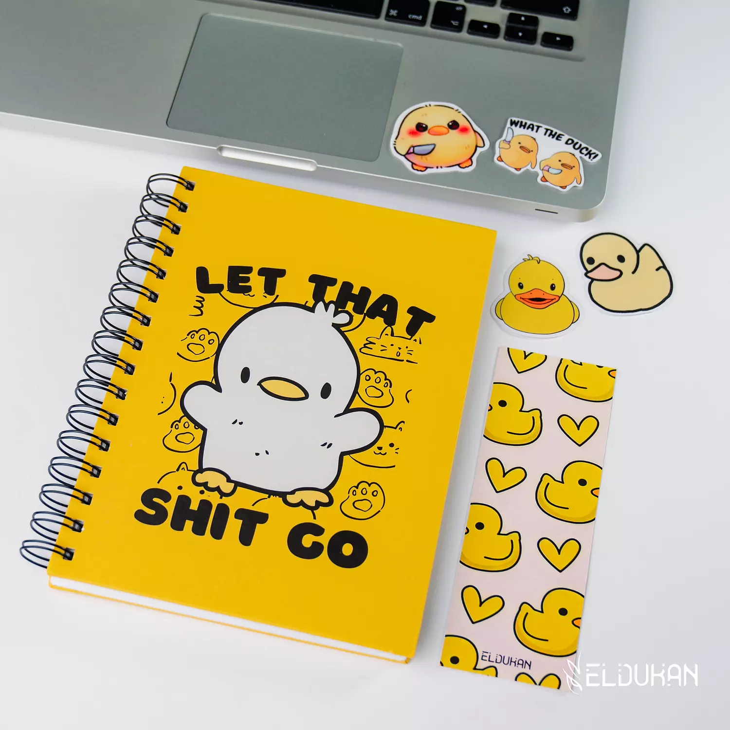 Let that shit go notebook package image