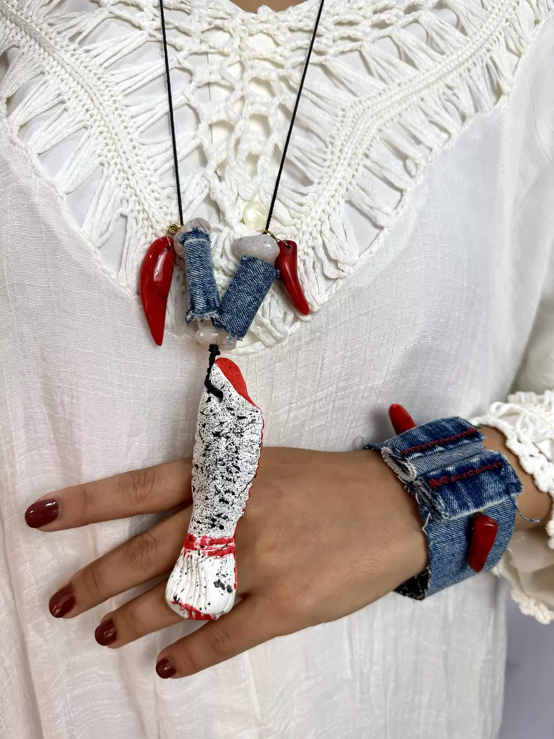 Mixed Media Accessory set by R.A.jewelry 2