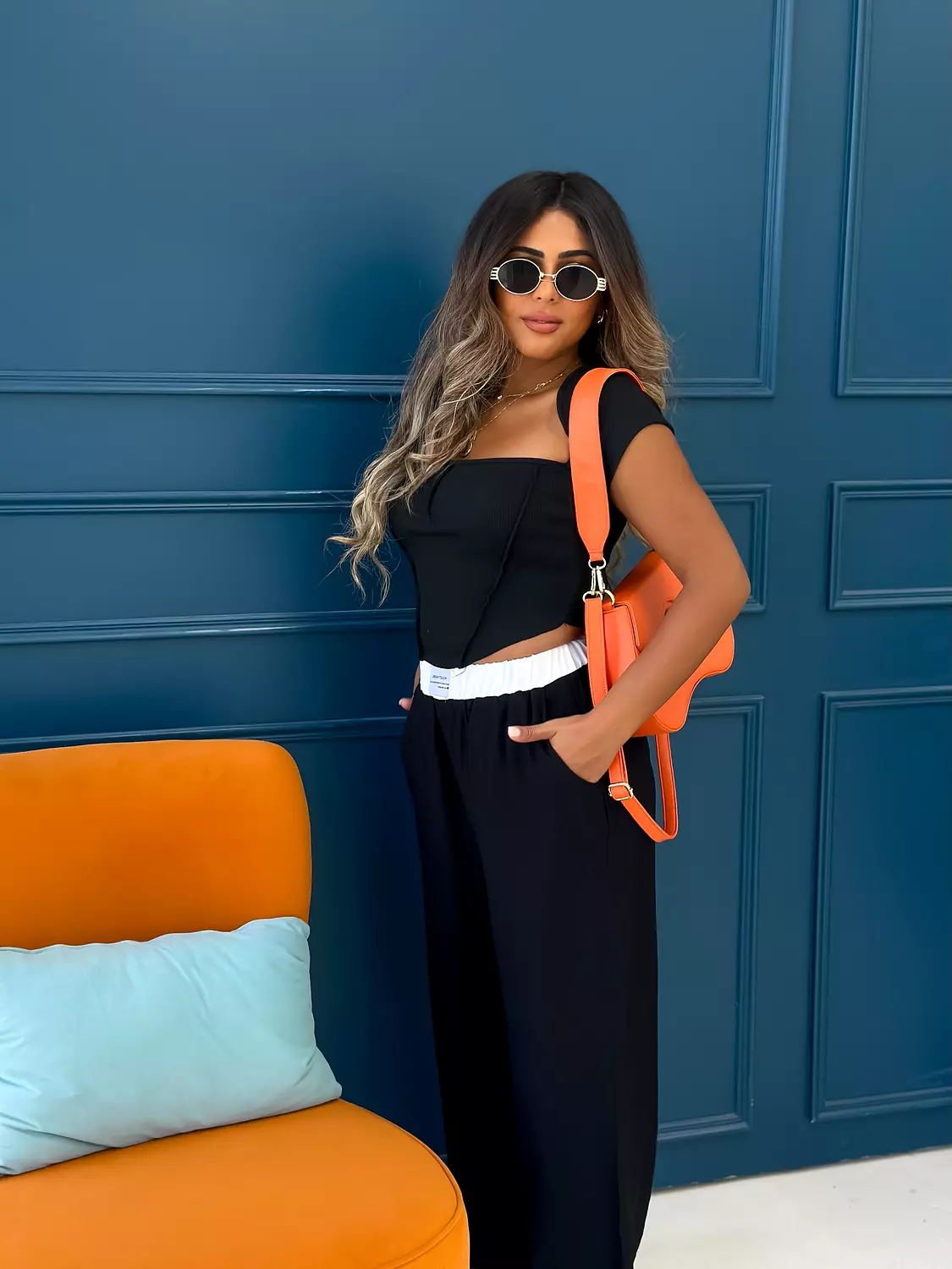  Doublewaist band pants 3