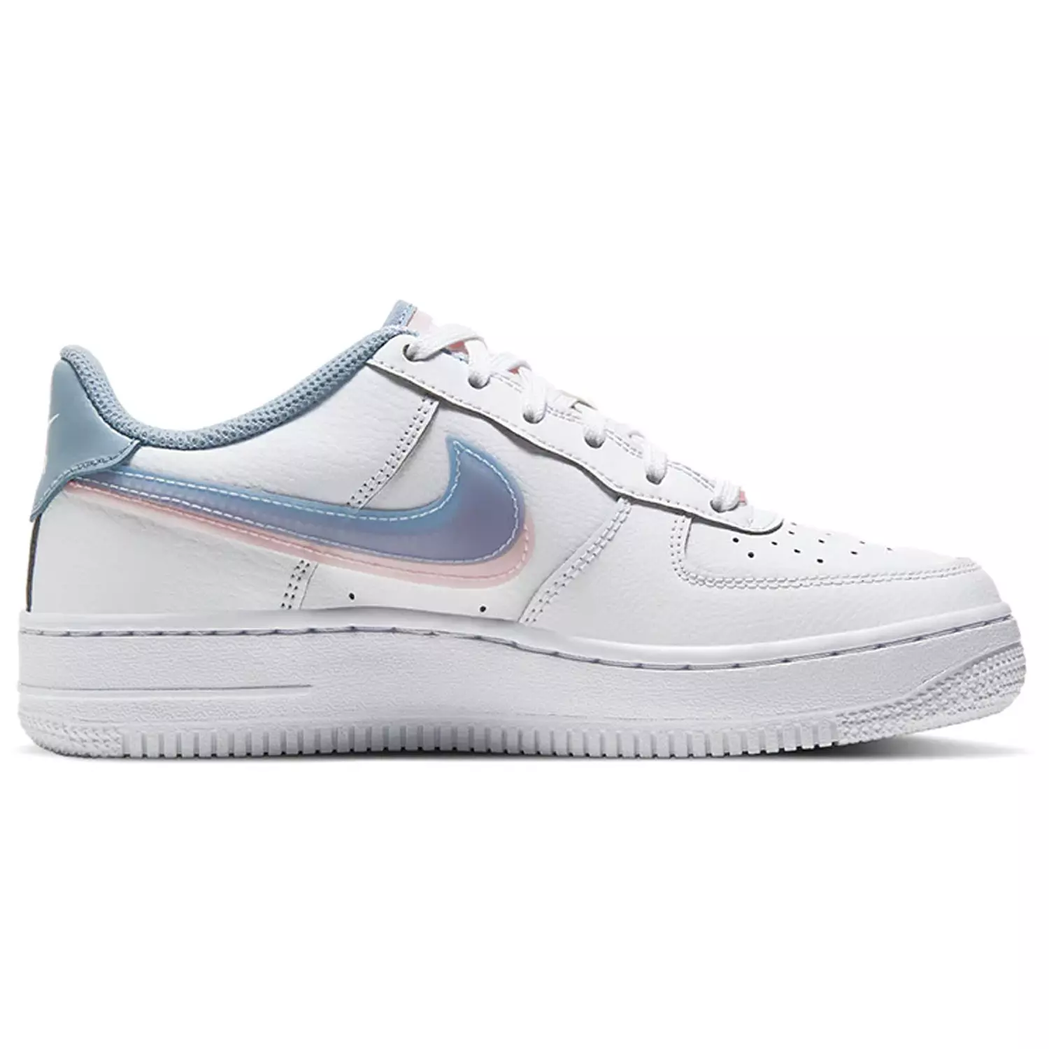 Nike Air Force 1 Low LV8 Double Swoosh Light Armory Blue 3