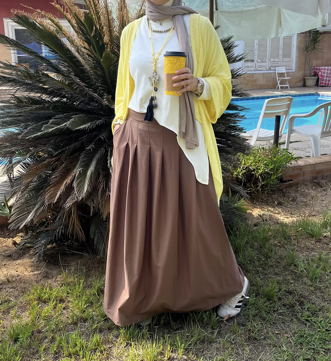 Brown skirt image
