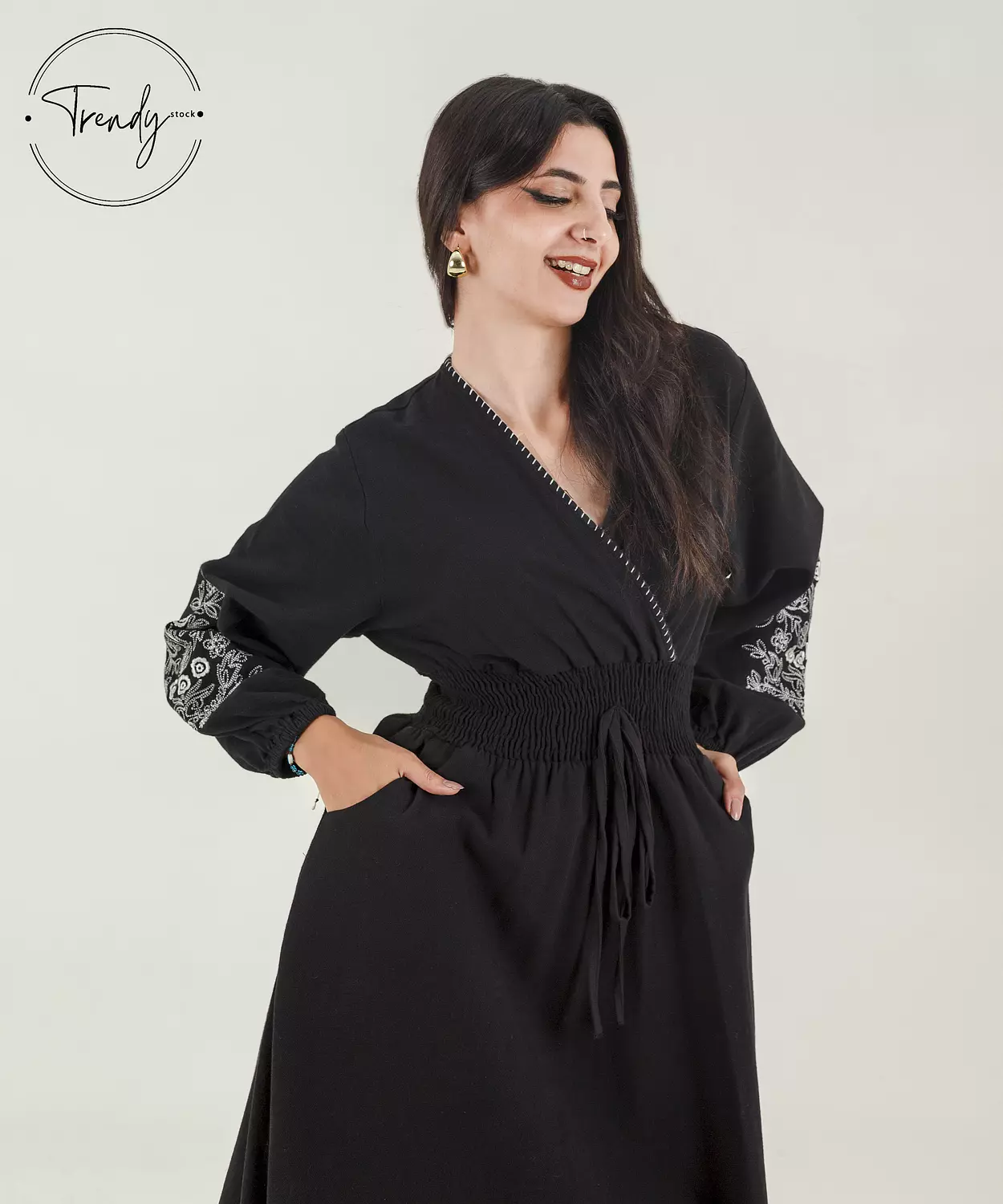 Long Wide Dress 6