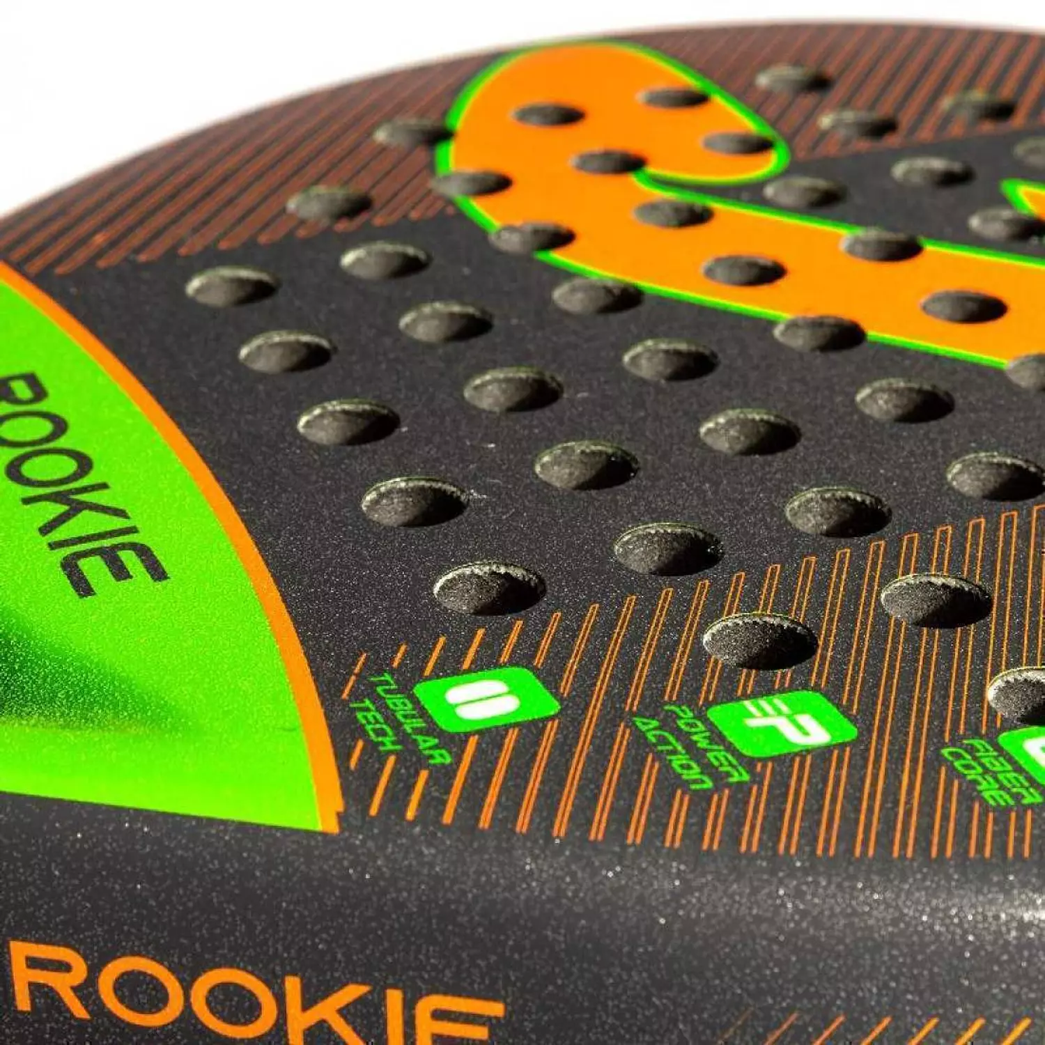 Joma Rookie Black Orange Racket 5