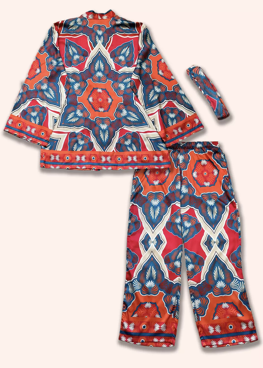 Art Deco Colorful Kimono Set 9