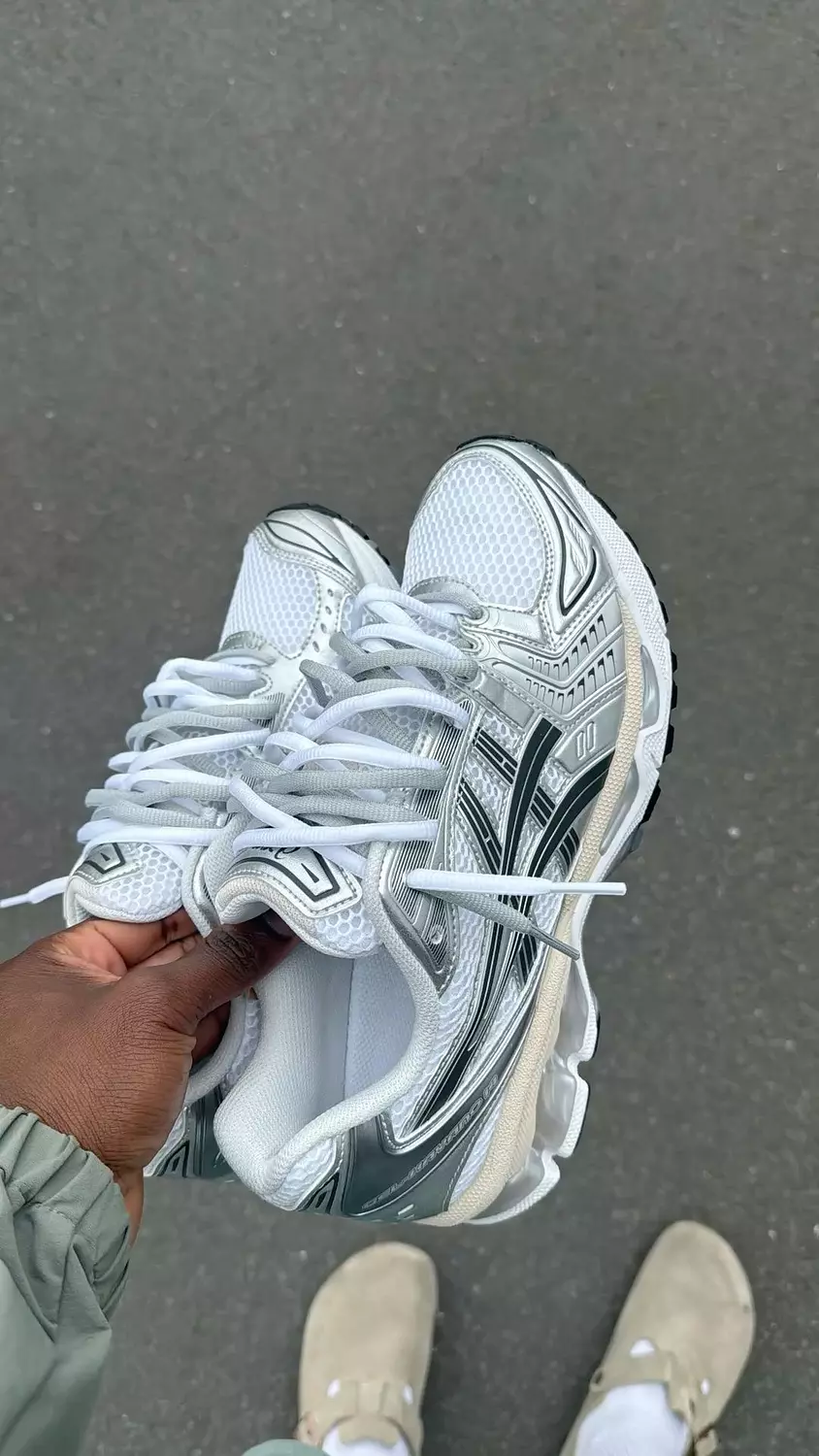 ASICS GEL-KAYANO 14 White/Midnight 3