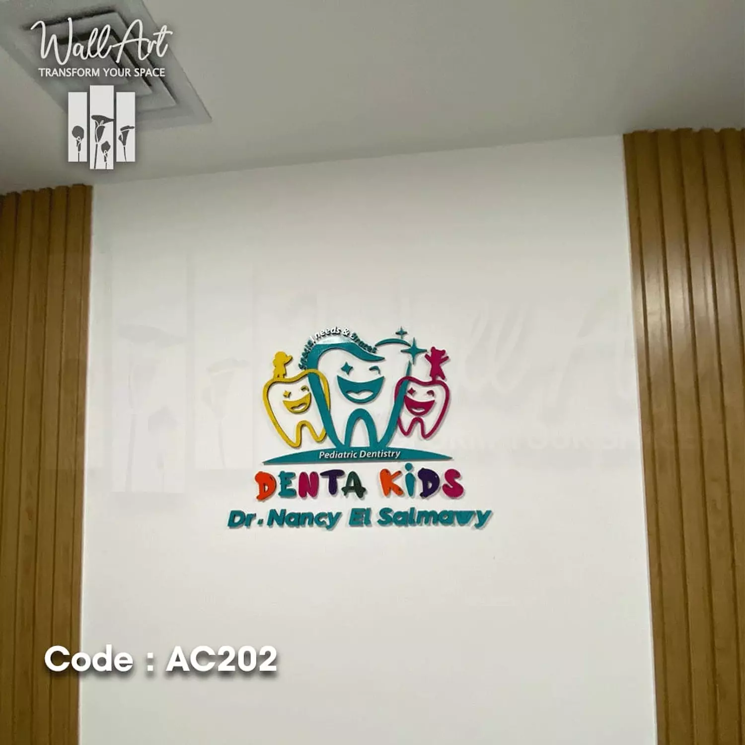 AC202- Coloured Acrylic Logo  10