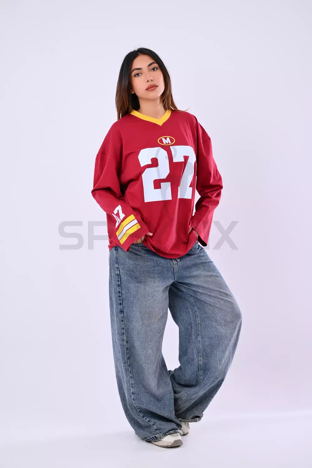 Casual Jersey Oversized T-Shirt  5