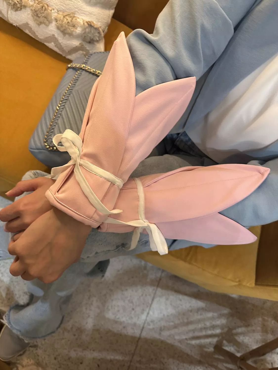 White Iris in Pink  2