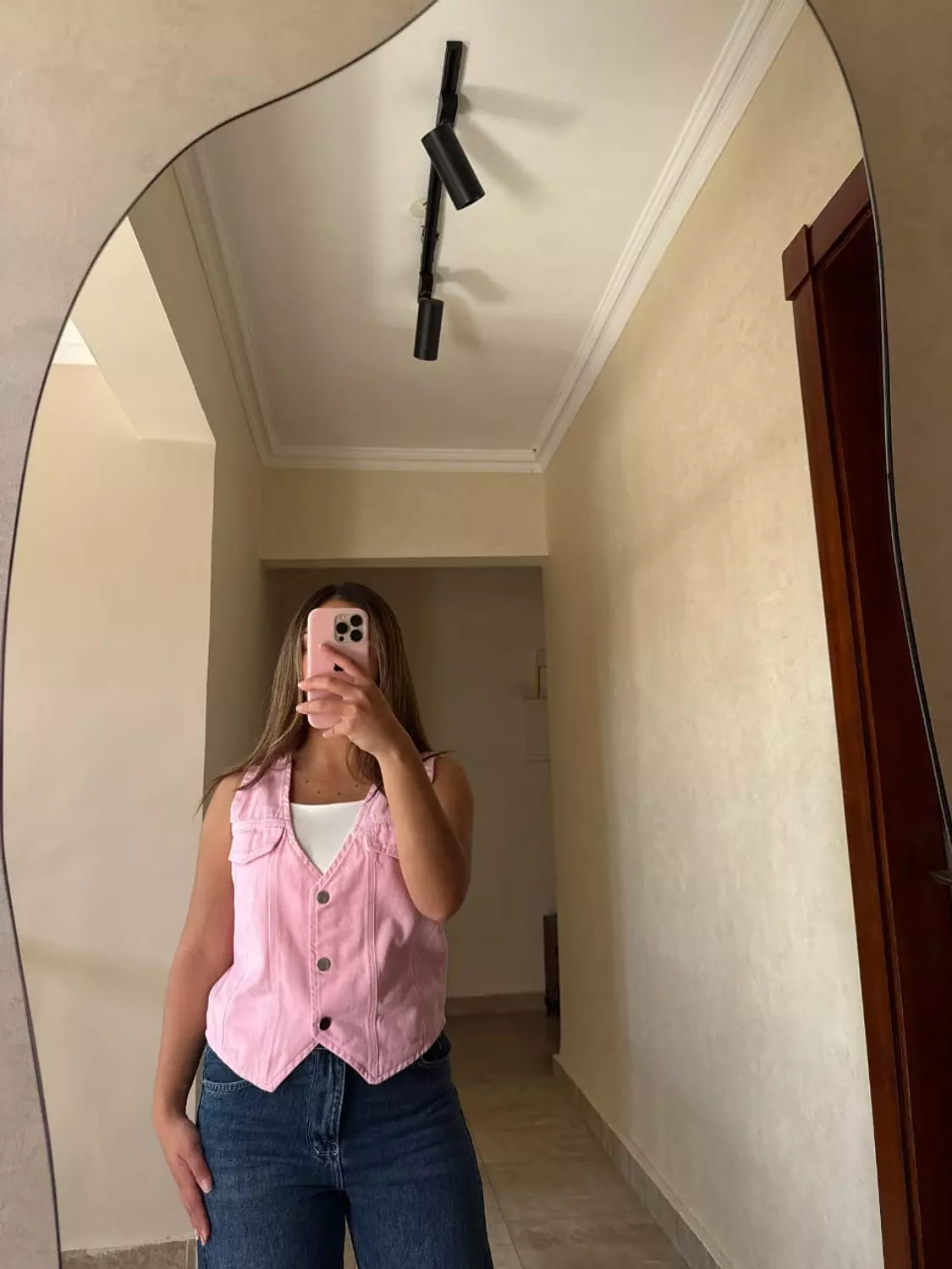Cropped Gabardine Vest 8
