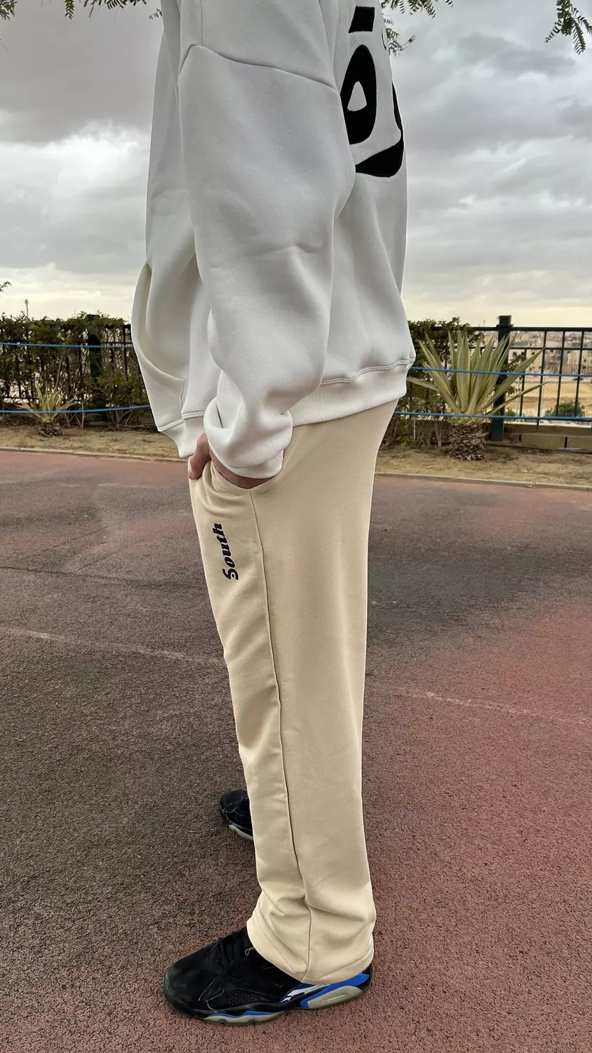 SOUTH DIG COTTON yellow beige SWEAT-PANT for Men hover image