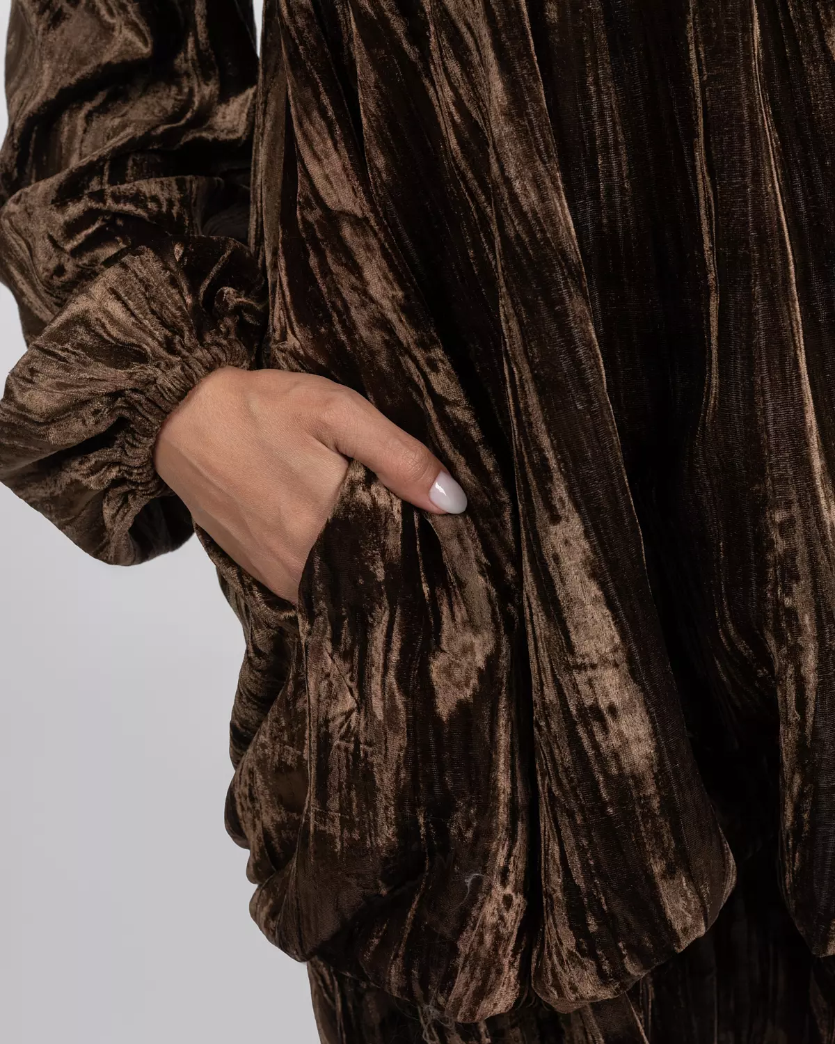 Off-Shoulder Velvet Mini Dress 4