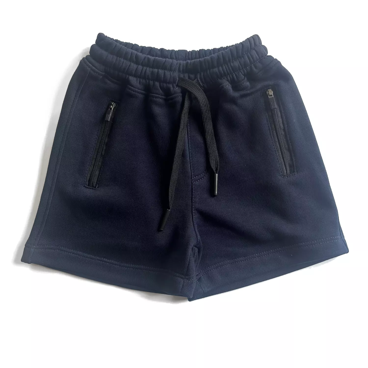 Navy Cotton Shorts  image
