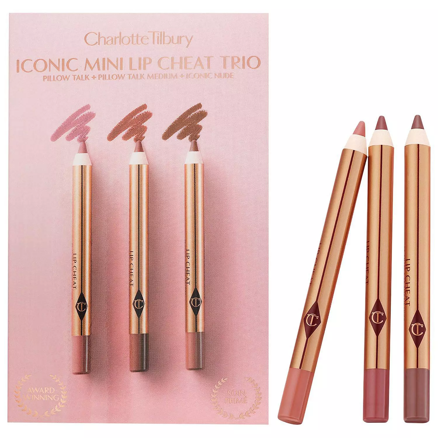 Charlotte Tilbury Mini Iconic Lip Cheat Lip Liner Trio image