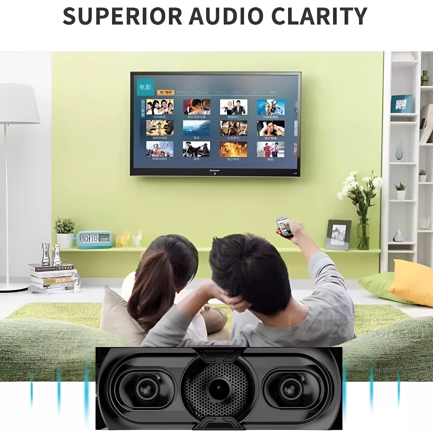 Platinum AH-6080 3.1 Home Theater Speaker – 15,000W True 3D Sound 2