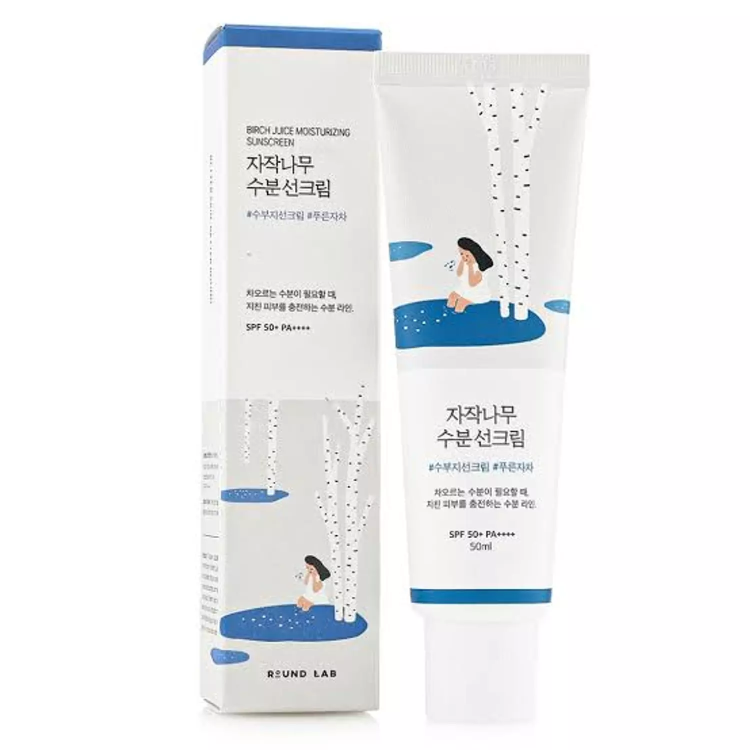 Round Lab Birch Moisturizing Sunscreen SPF 50+, PA++++ 50 ml