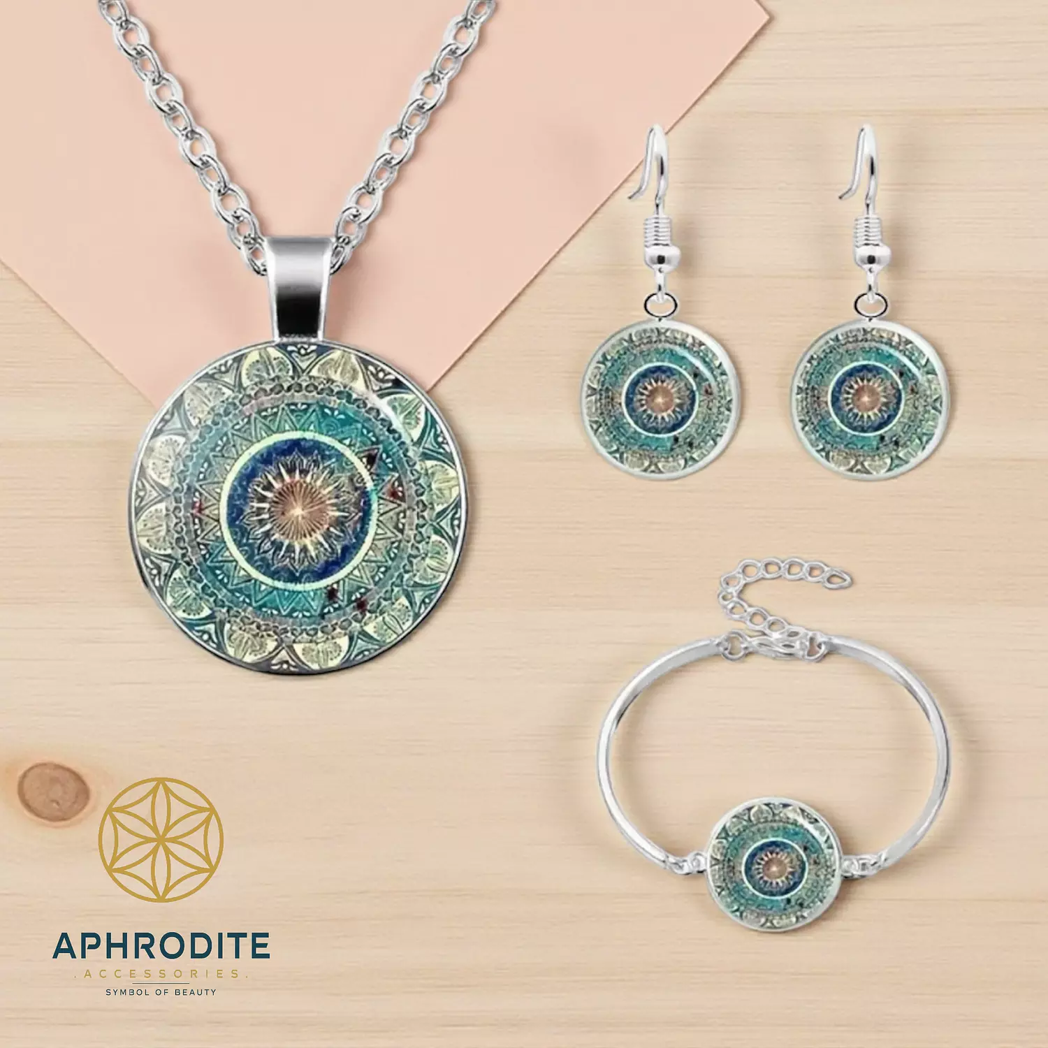 Blue Mandala Harmony Set image