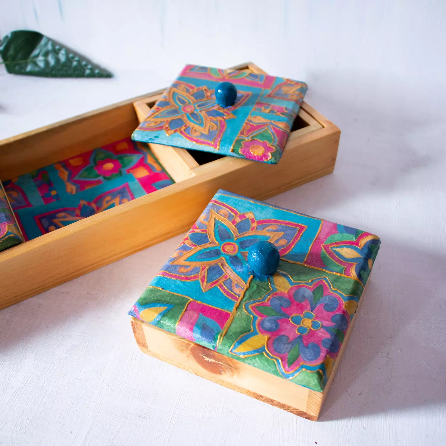 Arabic Blossom Nuts Tray 4 pieces 4