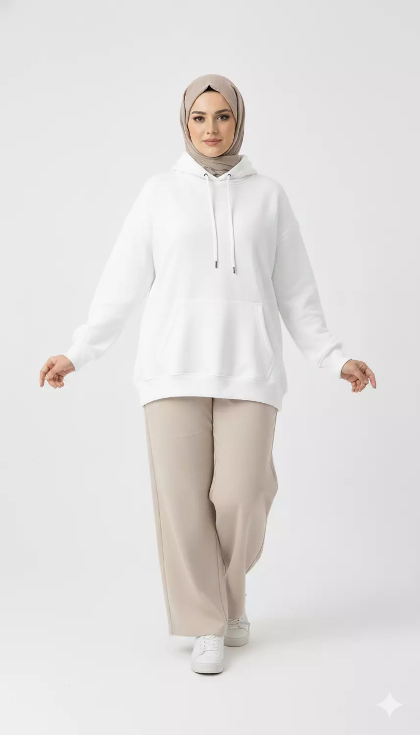 Unisex Plus Size Fleece Hoodies 4