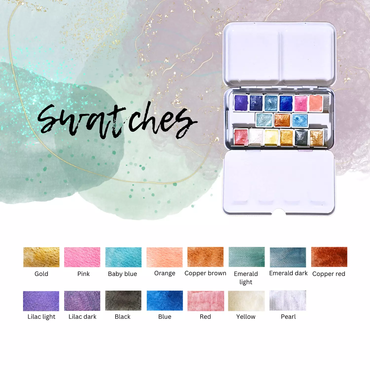 15 Metallic palette  2