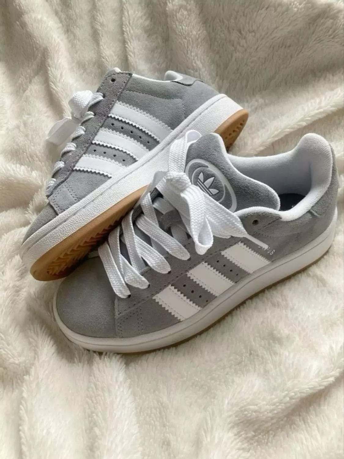 Adidas Campus 00’S “Grey/ White”  2