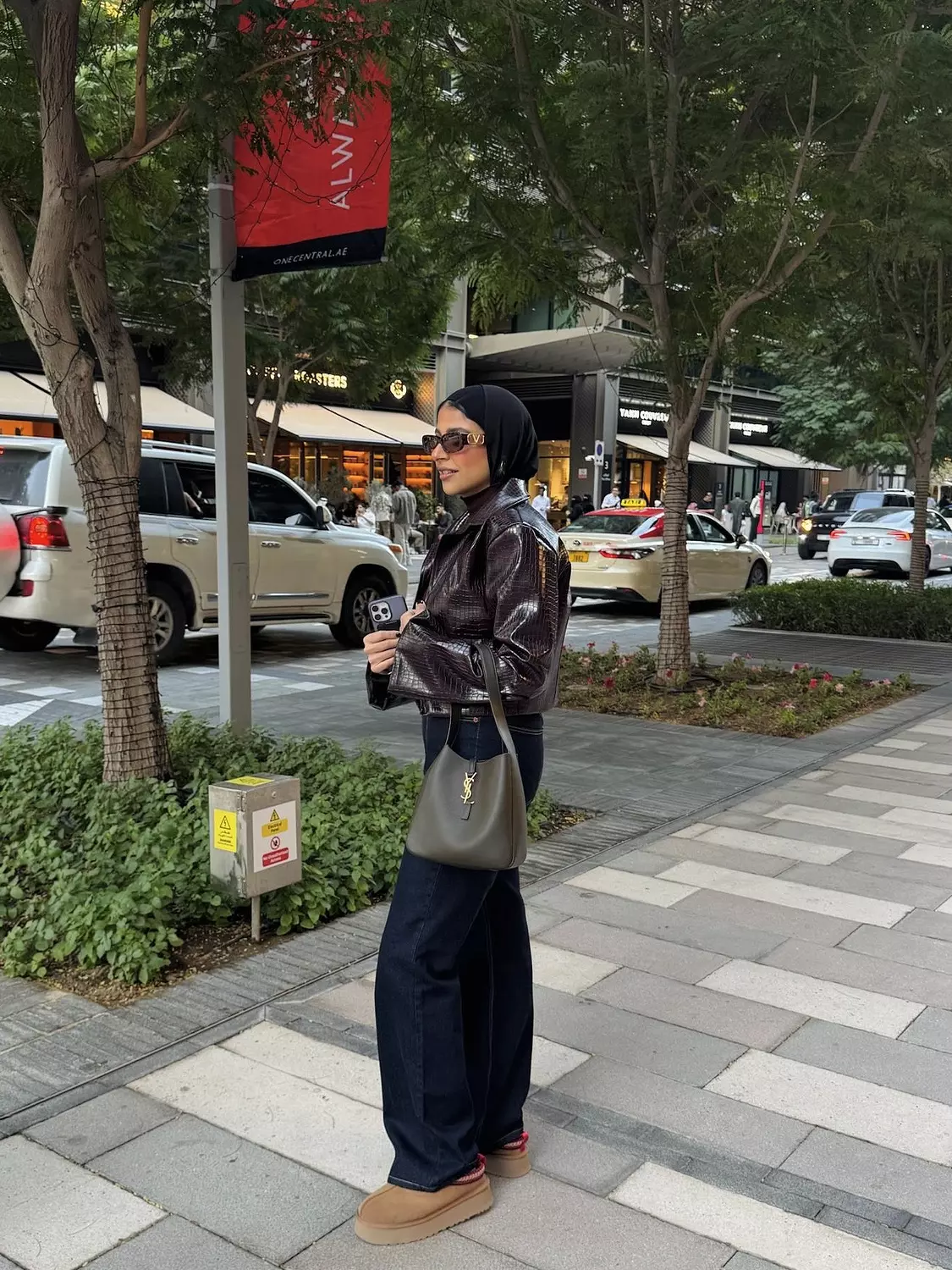 Burgundy Crocodile luxe leather jacket  4