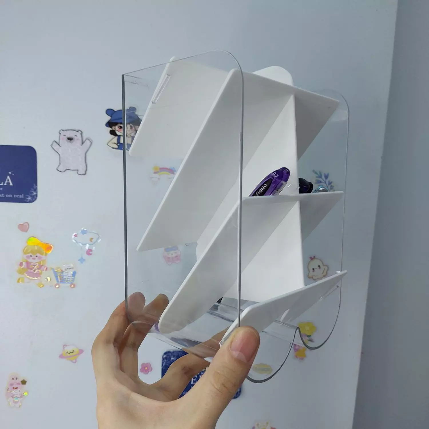 Clear Desk Organizer 4