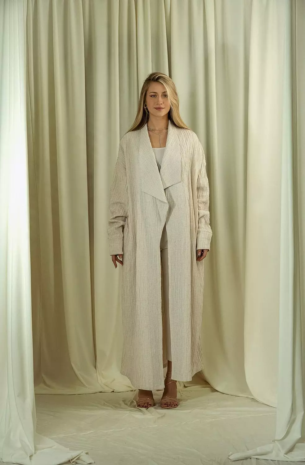 Mirthal Pure Linen Cardigan hover image