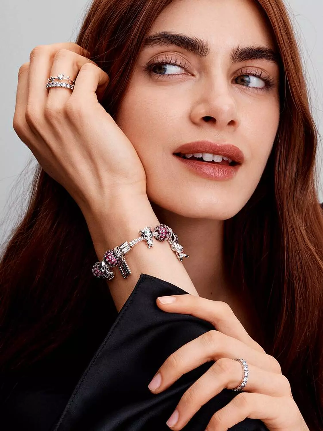 Sparkling Row Eternity Ring 5