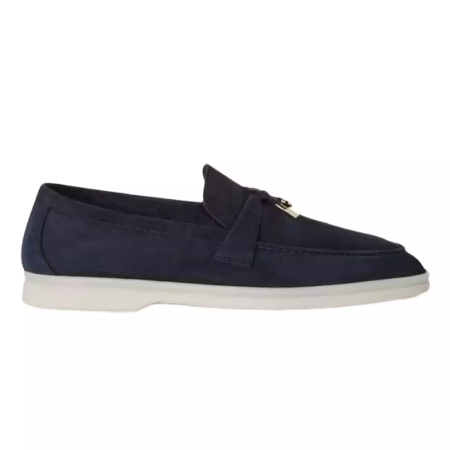 Loro piana Summer Charms Walk Loafer Color : Argo Blue Melange image