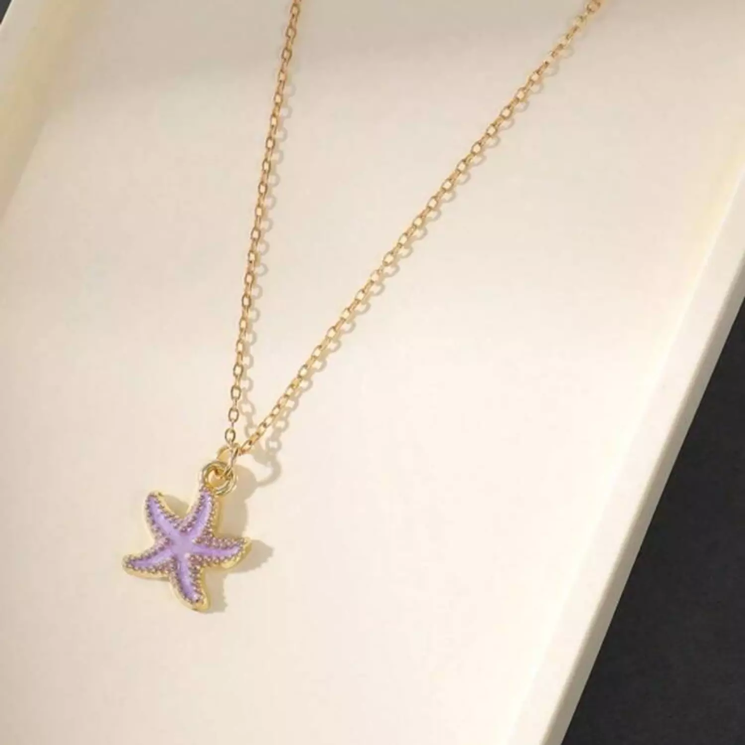 Small Starfish Necklace B 1