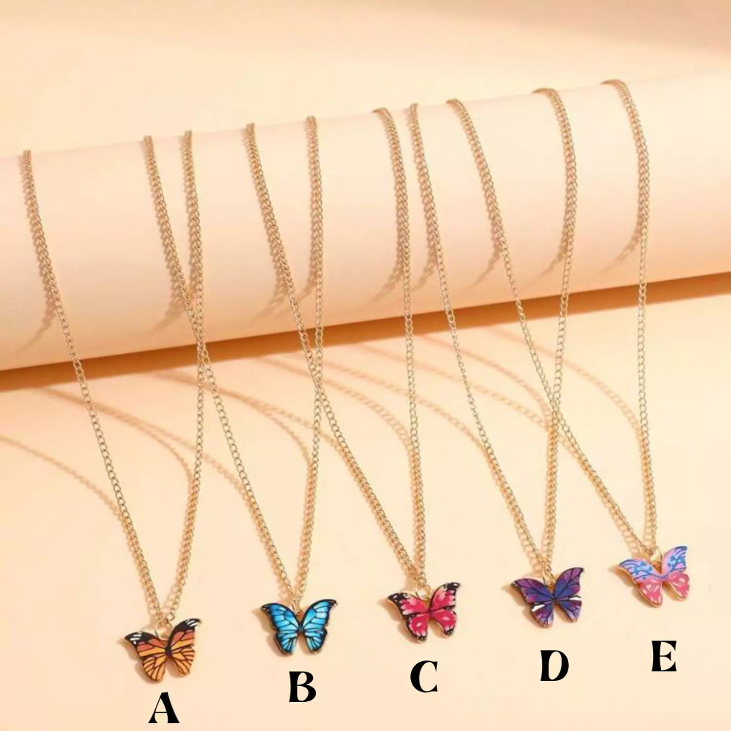 1 Pc Butterfly Necklace B image