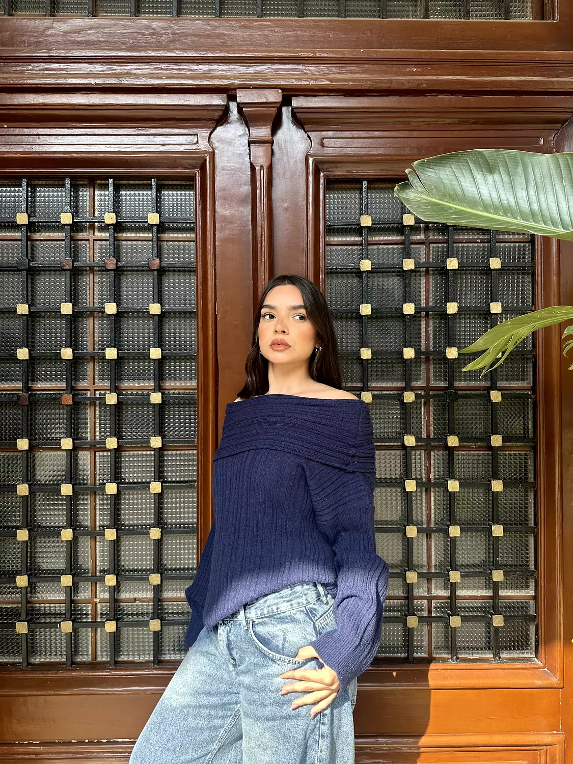 Off Shoulder Pullover 21