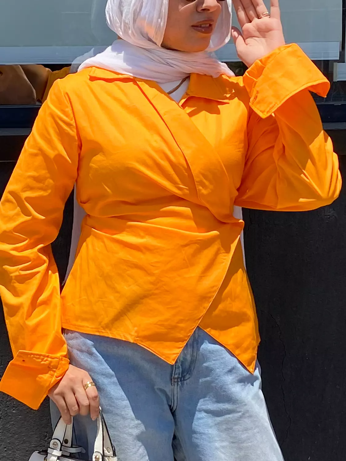 Veya Blouse Orange 2