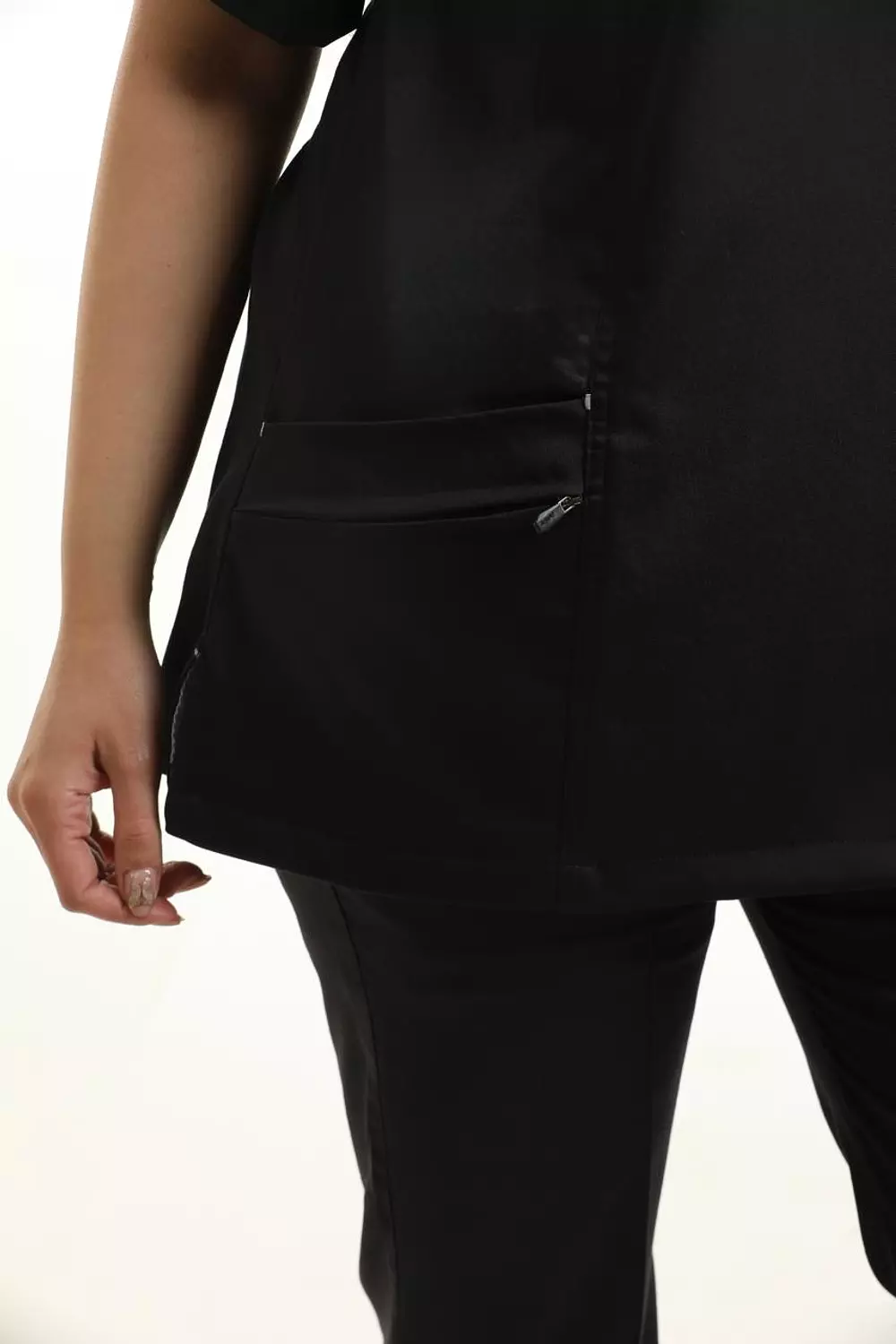 Black New Flexi Scrub 8