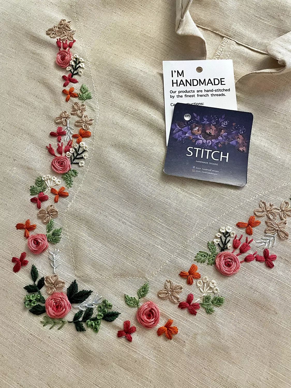 Collar Floral  Dress  hover image