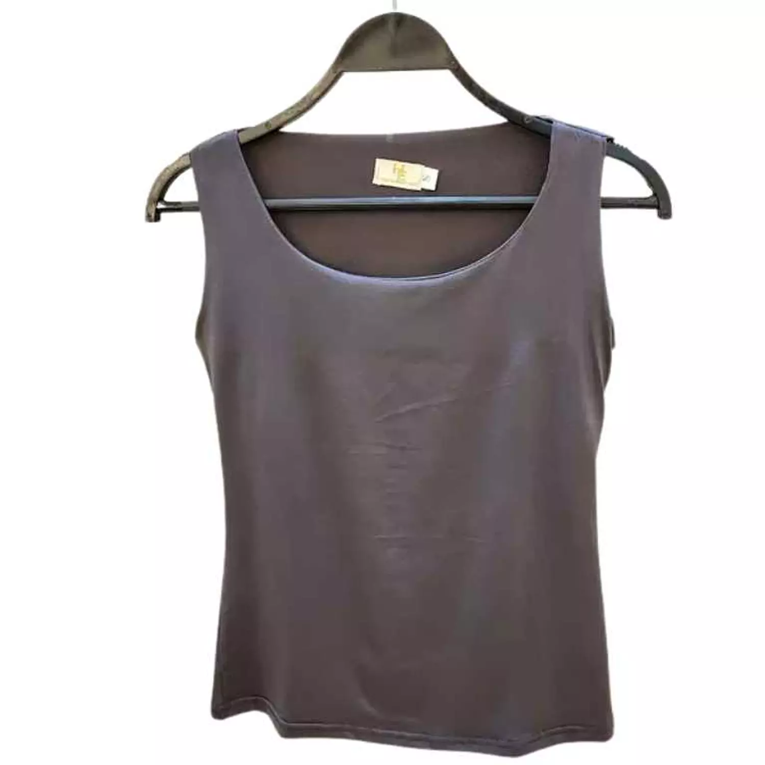 Basic Sleeveless Lycra Undershirt - Dark Grey image