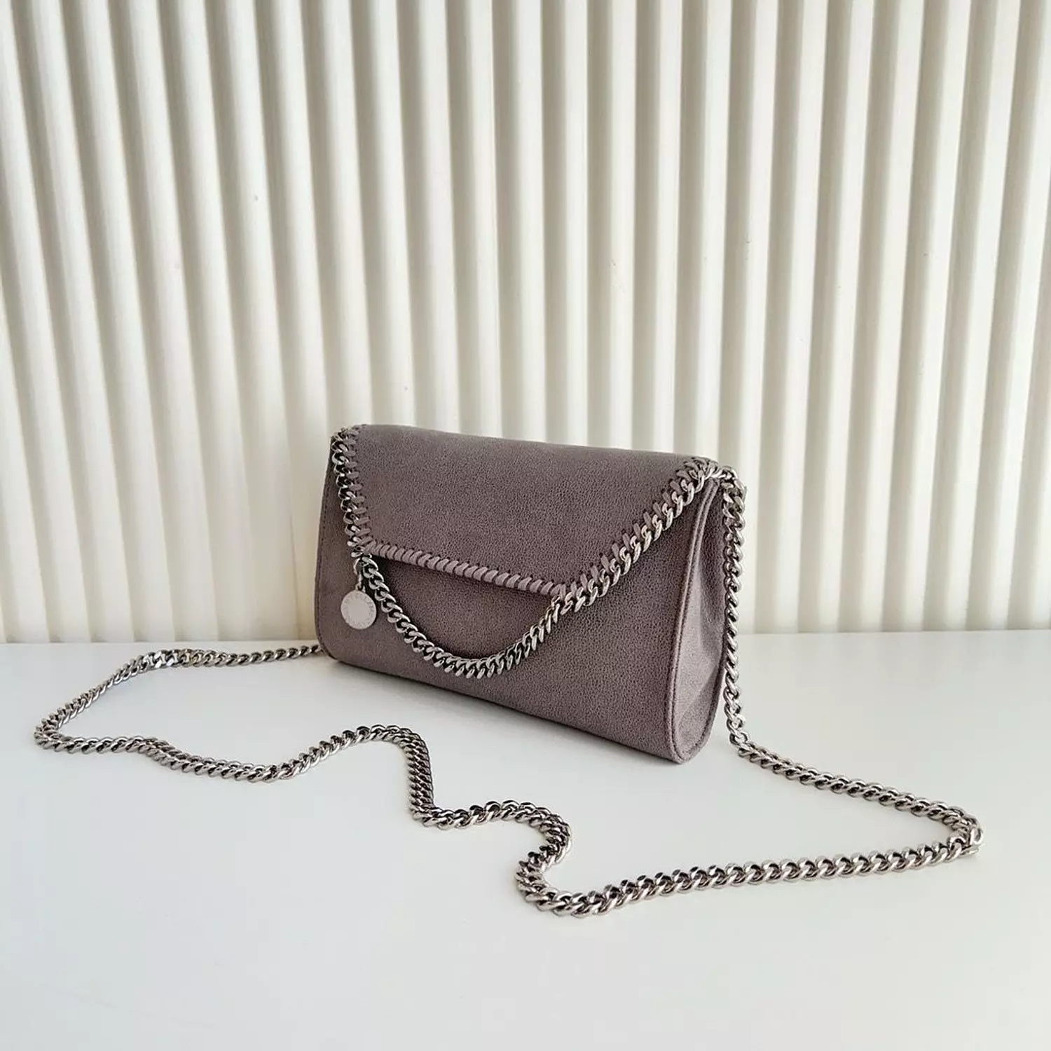 Stella McCartney crossbody/clutch bag  grey 2