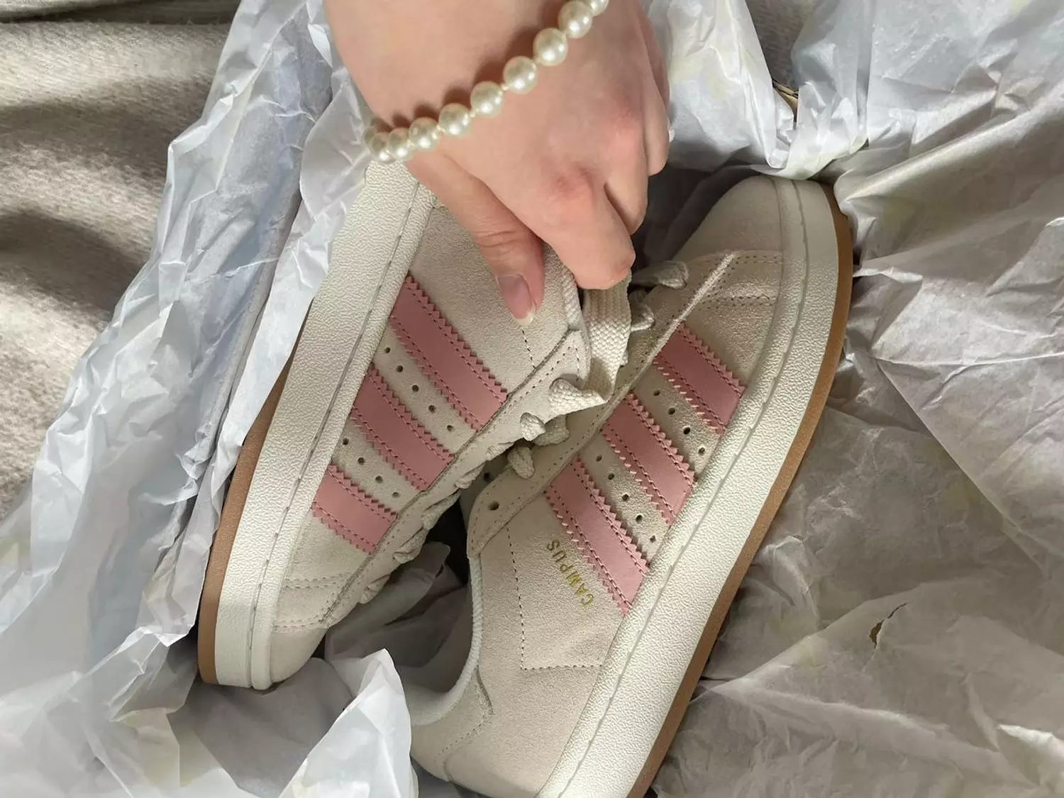 Adidas Campus 00’s Light Pink  4
