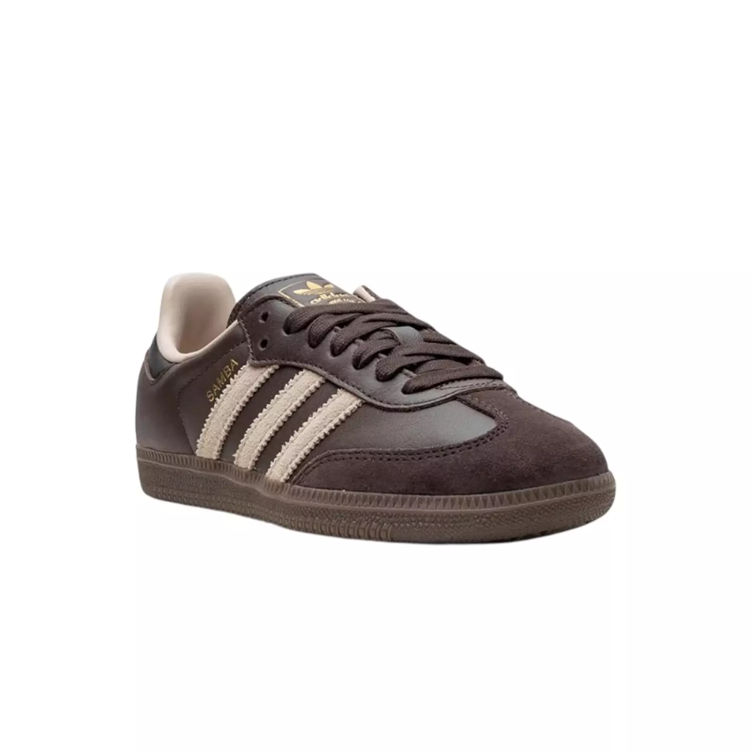 Adidas Samba OG Dark Brown Beige Gum 1