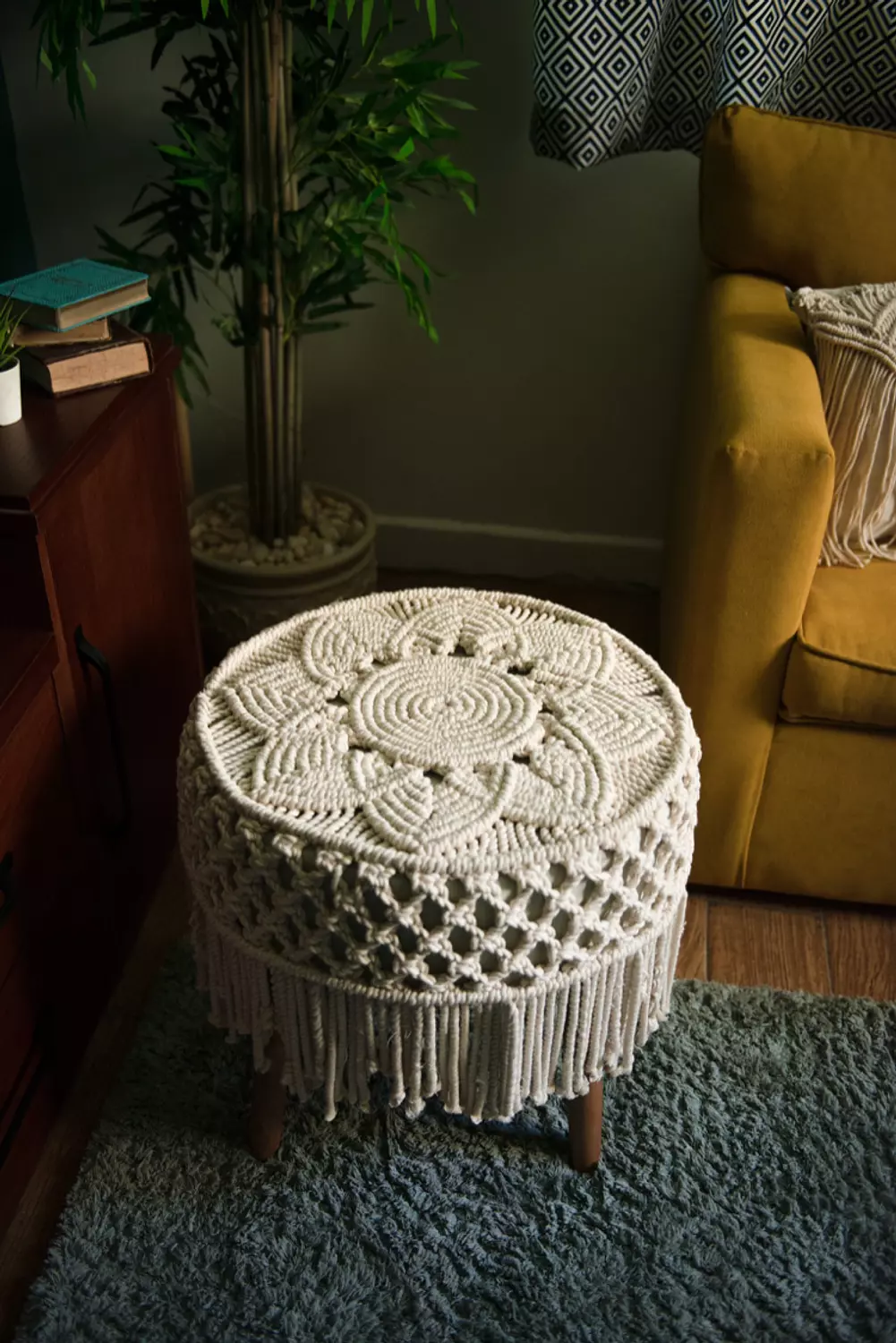 Mandala stool image