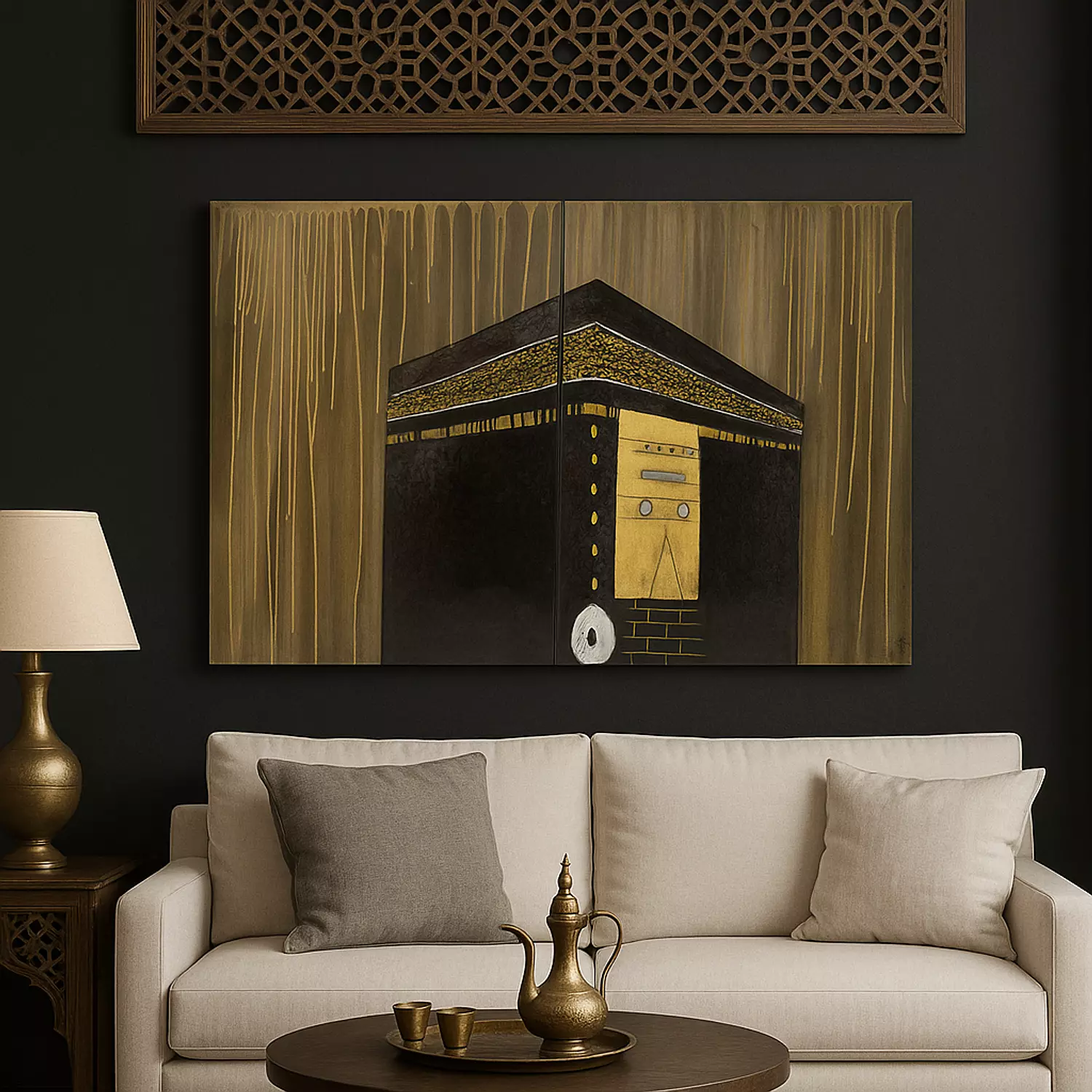 Kaaba dark shades image