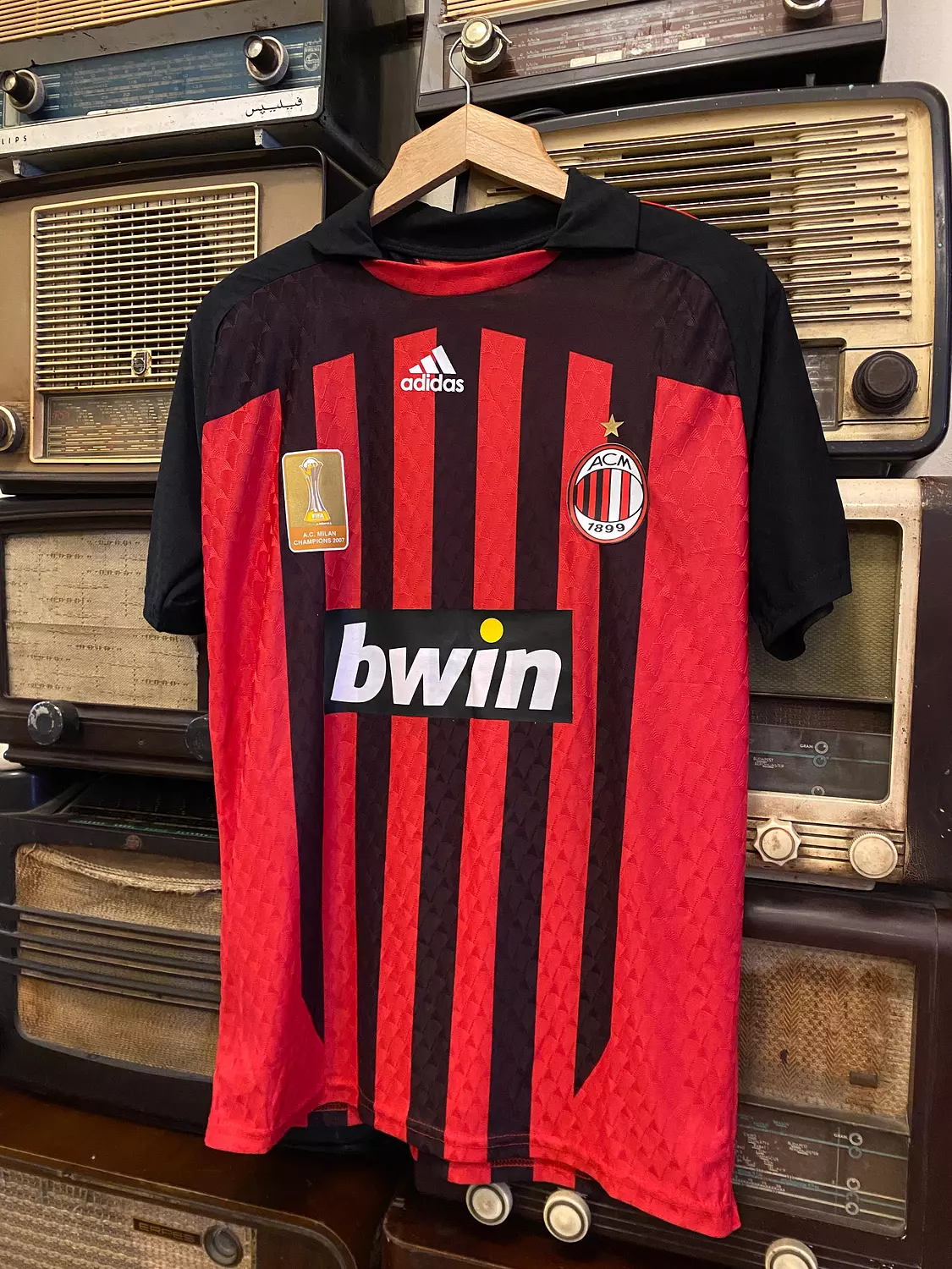AC Milan 2007/08 Home Shirt image