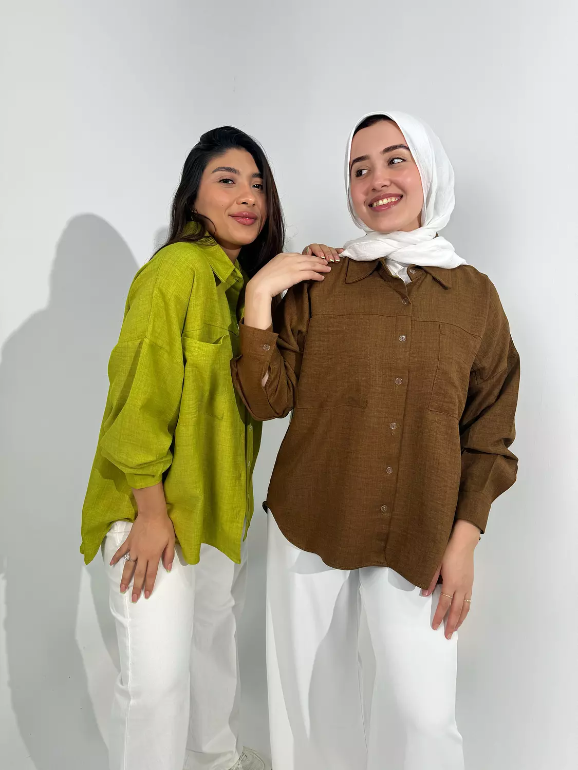 Plain Linen Shirt 0
