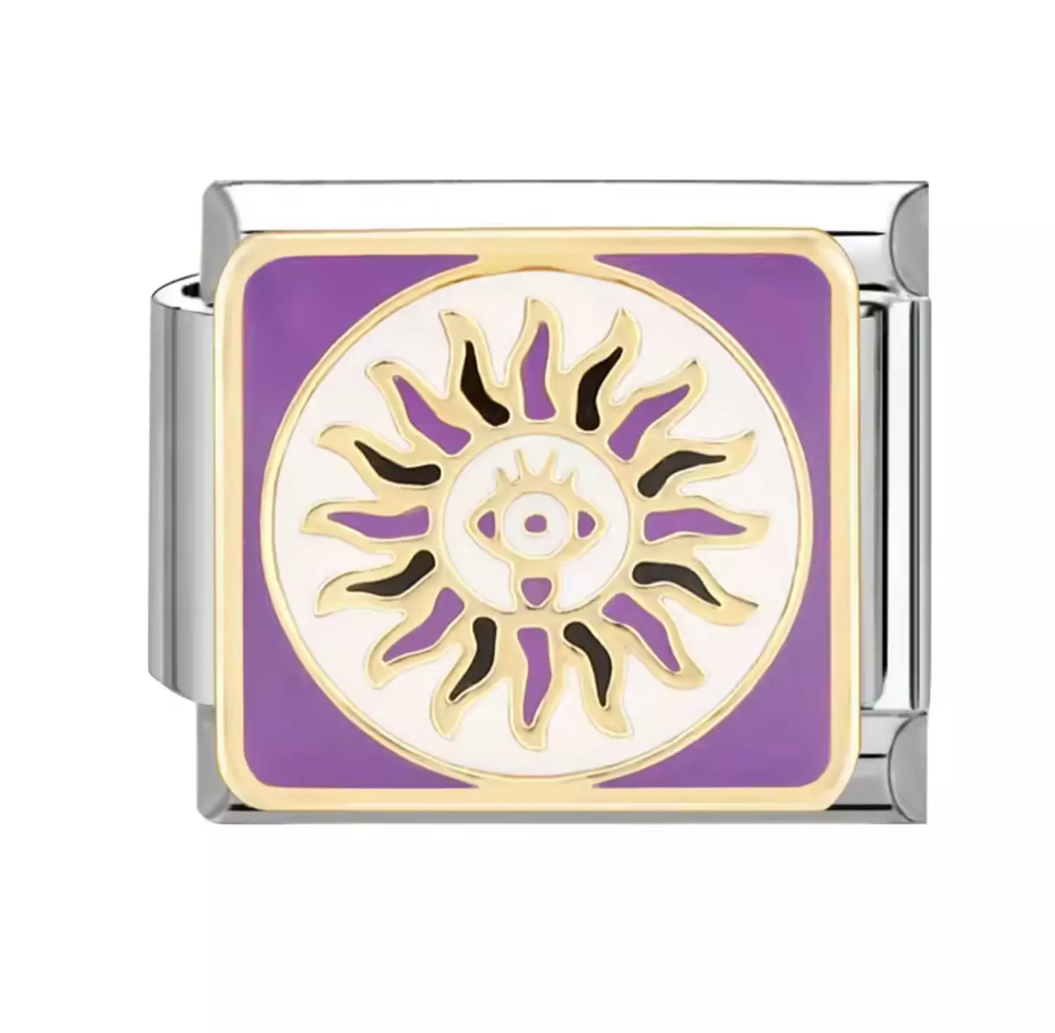 Purple sun charm 