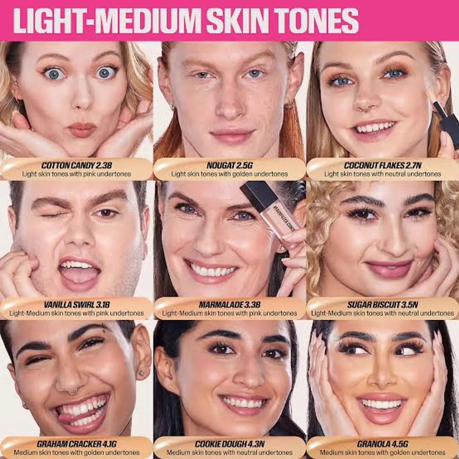 Huda Beauty Luminous Matte Concealer in Nougat 2