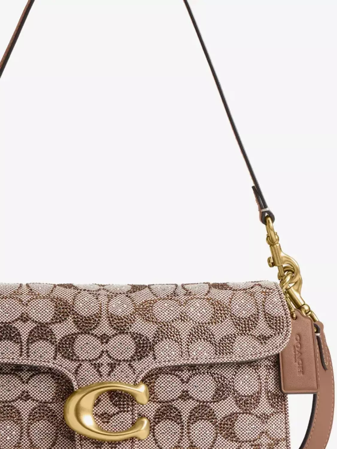 Coach Tabby signature Canva Rhinestones 1