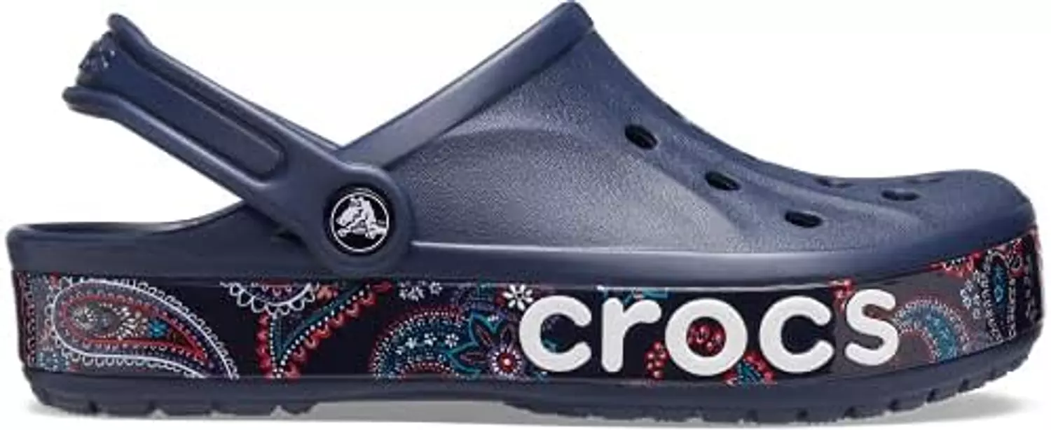 Crocs Bayaband graphic navy clog image